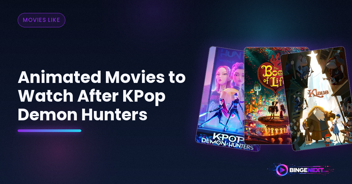 Animated Movies to Watch After KPop Demon Hunters on BingeNext