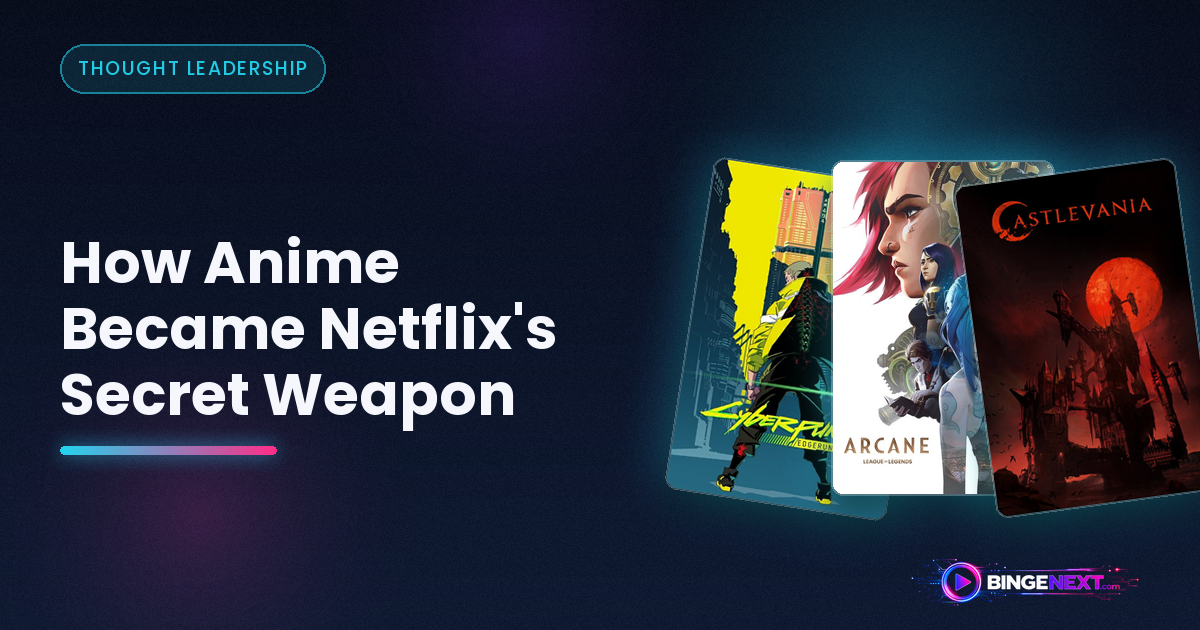 How Anime Became Netflix's Secret Weapon on BingeNext