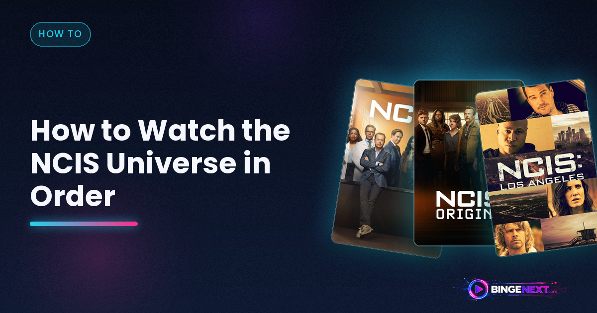 How to Watch the NCIS Universe in Order on BingeNext