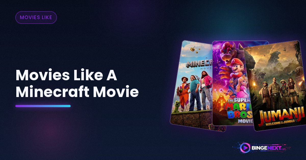 Movies Like A Minecraft Movie on BingeNext