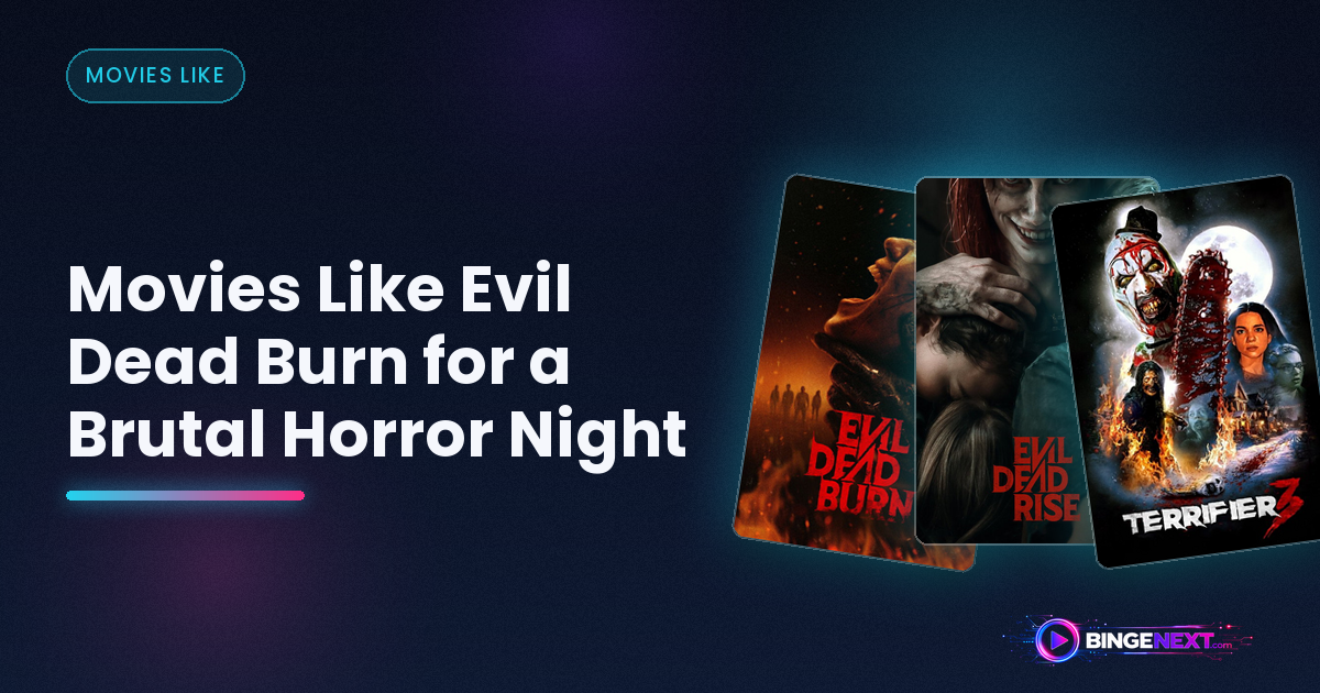 Movies Like Evil Dead Burn for a Brutal Horror Night on BingeNext