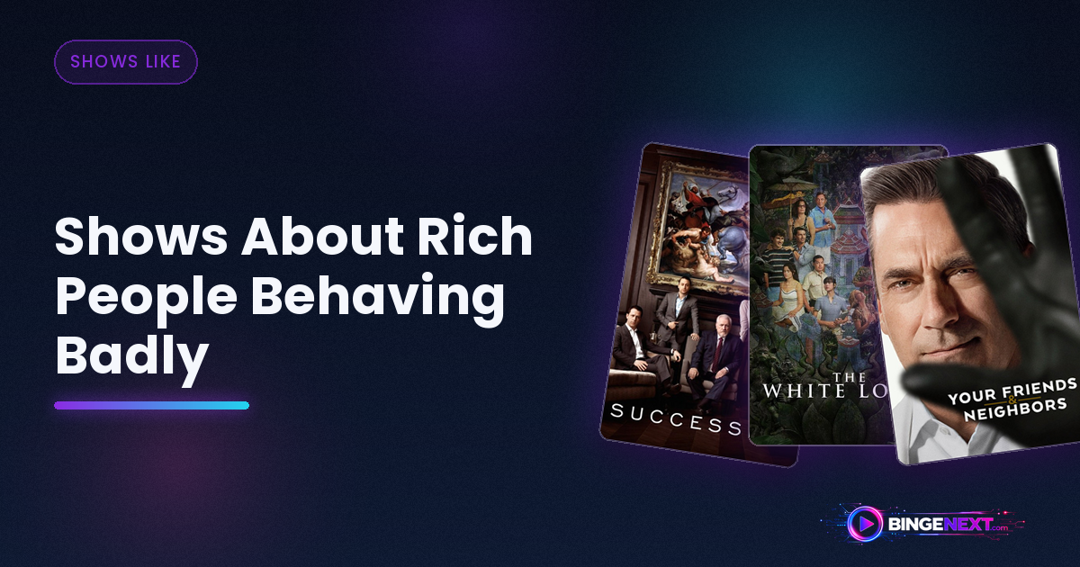 Shows About Rich People Behaving Badly on BingeNext