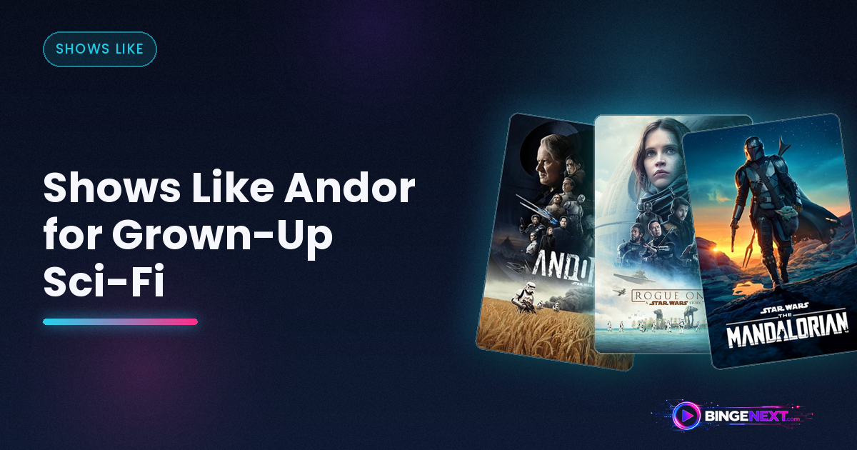 Shows Like Andor for Grown-Up Sci-Fi on BingeNext