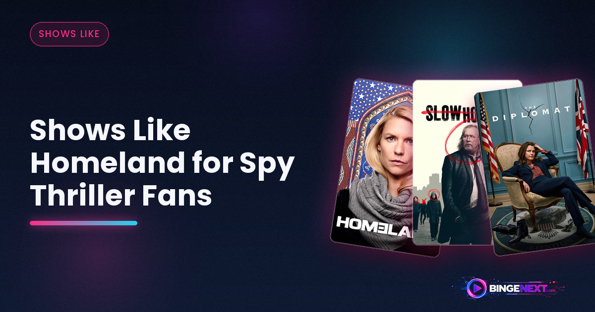 Shows Like Homeland for Spy Thriller Fans on BingeNext
