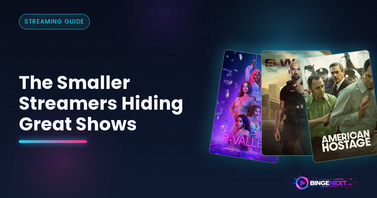 The Smaller Streamers Hiding Great Shows on BingeNext